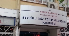 İstanbul Beyoğlu Göz Eğitim Ve Araştırma Hastanesi