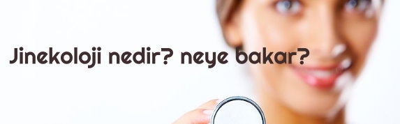 Jinekoloji nedir? neye bakar?