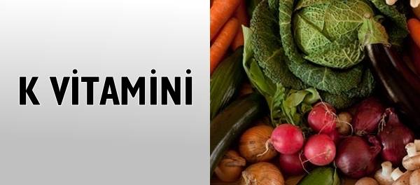 K vitamini nedir? Hangi Besinlerde Bulunur?