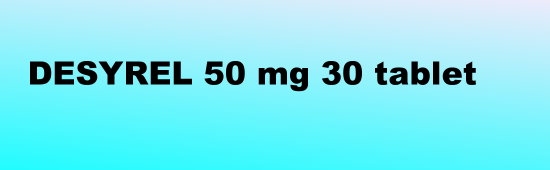 DESYREL 50 Mg 30 Tablet